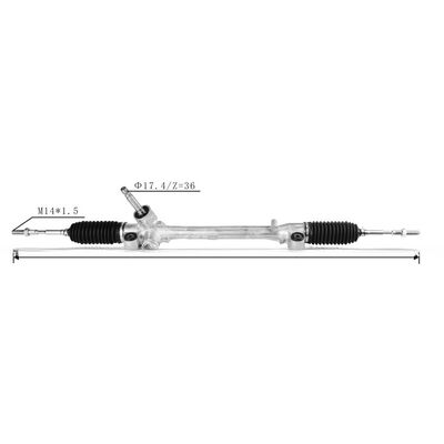 2019- έτος TOYOTA EU Car Fitment Steering Rack για το Toyota Yaris NCP150 NCP151 45510-0D490