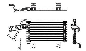 Καλύτερο ψυγείο πετρελαίου για Nissan Teana L33 QR25 2013-2018 21606-3TN0A 21606-3TS0A